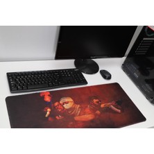 Fitgame 70X30 cm Xl Csgo 3mm Kauçuk Kaymaz Taban Oyuncu Gaming Mouse Pad