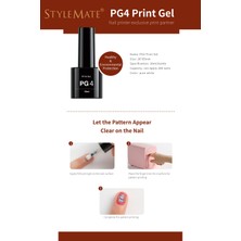 Stylemate Pg4 O2NAILS Stylemate Fullmate Marka Tırnak Yazıcı Cihazları Yazdrıma Öncesi Jel