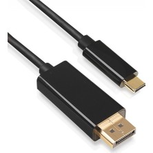 Brs Type-C To Displayport  Kablo 4K/60P USB 3.1 Displayport Kablo