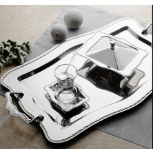 Nehir Zincir Sade Çay Tabağı