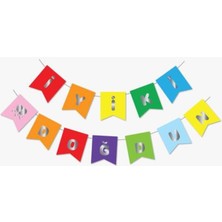 My Paper Craft Yaldızlı Banner Iyiki Doğdun Yazısı