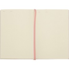 Victoria's Journals Venzi Classic Noktalı Defter Gümüş 14 x 20 cm