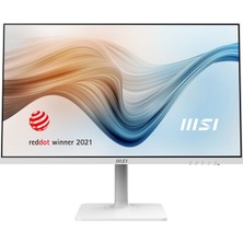 MSI 27" MODERN MD271PW FLAT 1920X1080 (FHD) IPS 75HZ TYPE C BEYAZ ANTI-GLARE MONITOR