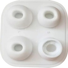 Ally Airpods Pro Için 2 Çift Silikon Yedek Kulaklık Ucu Kulaklık Tıkacı