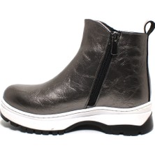 İnci Moda Sıcak Astar Trekking Kaymaz Taban Çok Rahat Çok Hafif Platin Çocuk Bot