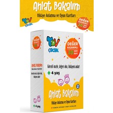 Anlat Bakalım 2 Hikaye Anlatma ve Oyun Kartları Değer Kazanımlı 20 Kart