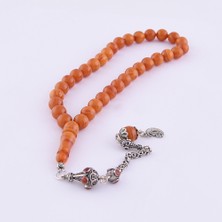 Nusnus Küre Kesim Katalin 925 Ayar Gümüş Püsküllü Tesbih