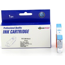 Toner Türk CLI-551XL Mavi Muadil Kartuş