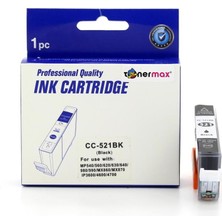 Toner Türk CLI-521 Bk Siyah Muadil Kartuş