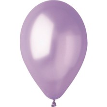 Bal10 Dünyası 12 Inç Metalik Lila Balon 10'lu