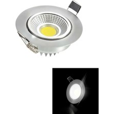 Taled 5 Watt Cob LED Spot Armatür Krom Kasa Trafolu LED Spot Aydınlatma