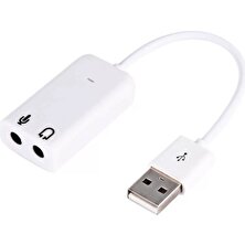 Ancheyn USB Ses Kartı Çevirici 7.1 Dönüştürücü Laptop Harici Ses Kartı 4505