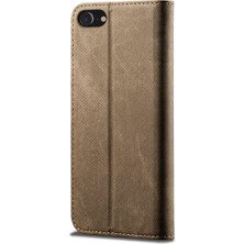 Eabhulie iPhone 6 / 6s / 7 / 8 Için Retro Deri Flip Standlı Kılıf (Yurt Dışından)