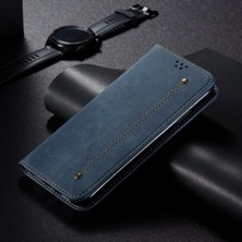 Eabhulie Oneplus 7t Için Retro Deri Flip Standlı Kılıf (Yurt Dışından)