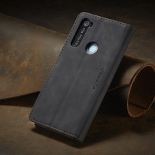 Eabhulie Xiaomi Redmi Note 8 Için Retro Pu Deri Tpu Kart Bölmeli Manyetik Flip Standlı Kılıf (Yurt Dışından)