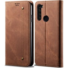 Eabhulie Xiaomi Redmi Note 8 Için Retro Deri Flip Standlı Kılıf (Yurt Dışından)