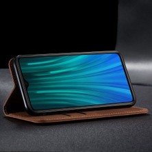 Eabhulie Xiaomi Redmi Note 8 Için Retro Deri Flip Standlı Kılıf (Yurt Dışından)