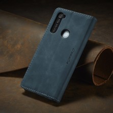 Eabhulie Xiaomi Redmi Note 8 Için Retro Pu Deri Tpu Kart Bölmeli Manyetik Flip Standlı Kılıf (Yurt Dışından)