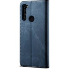 Eabhulie Xiaomi Redmi Note 8 Için Retro Deri Flip Standlı Kılıf (Yurt Dışından)