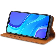 Eabhulie Xiaomi Redmi 9 Için Flip Manyetik Tpu Standlı Kılıf (Yurt Dışından)