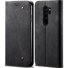 Eabhulie Xiaomi Redmi Note 8 Pro Için Retro Deri Flip Standlı Kılıf (Yurt Dışından)