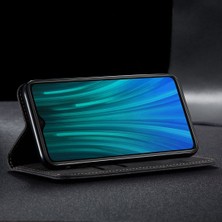 Eabhulie Xiaomi Redmi Note 8 Pro Için Retro Deri Flip Standlı Kılıf (Yurt Dışından)