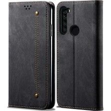 Eabhulie Xiaomi Redmi Note 8 Için Retro Deri Flip Standlı Kılıf (Yurt Dışından)