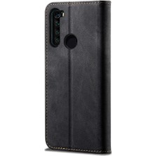 Eabhulie Xiaomi Redmi Note 8 Için Retro Deri Flip Standlı Kılıf (Yurt Dışından)