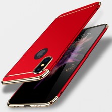 Eabhulie iPhone x Için 3'ü 1 Arada Kaymaz Mat Kapaklı Kılıf (Yurt Dışından)