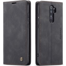 Eabhulie Xiaomi Redmi Note 8 Pro Için Retro Pu Deri Tpu Kart Bölmeli Manyetik Flip Standlı Kılıf (Yurt Dışından)