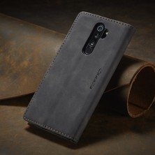 Eabhulie Xiaomi Redmi Note 8 Pro Için Retro Pu Deri Tpu Kart Bölmeli Manyetik Flip Standlı Kılıf (Yurt Dışından)