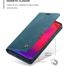 Eabhulie Xiaomi Mi 9t Için Retro Pu Deri Tpu Manyetik Flip Standlı Kılıf (Yurt Dışından)