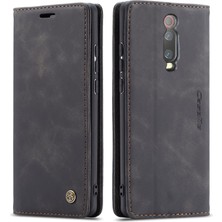 Eabhulie Xiaomi Mi 9t Için Retro Pu Deri Tpu Manyetik Flip Standlı Kılıf (Yurt Dışından)