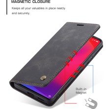 Eabhulie Xiaomi Mi 9t Için Retro Pu Deri Tpu Manyetik Flip Standlı Kılıf (Yurt Dışından)