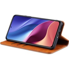 Eabhulie Xiaomi Redmi K40 / K40 Pro Için Flip Manyetik Tpu Standlı Kılıf (Yurt Dışından)