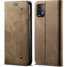 Eabhulie Xiaomi Redmi 9t / Redmi 9 Power Için Retro Deri Flip Cüzdan Standlı Kılıf (Yurt Dışından)