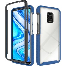 Eabhulie Xiaomi Redmi Note 9 Pro / 9s / 9 Pro Max Için Çift Katmanlı Şeffaf Bumper Shockproof Tam Koruma Kılıf (Yurt Dışından)