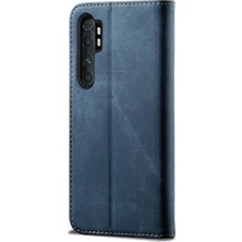Eabhulie Xiaomi Mi Note 10 Lite Için Retro Deri Flip Cüzdan Standlı Kılıf (Yurt Dışından)