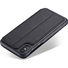 Eabhulie iPhone x / Xs Için Ince Flip Pu Deri Manyetik Standlı Shockproof Kılıf (Yurt Dışından)