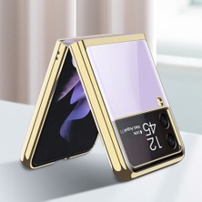 Eabhulie Samsung Galaxy Z Flip 3 5g Için Ince Çerçeve Korumalı Kapaklı Kılıf (Yurt Dışından)