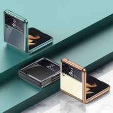 Eabhulie Samsung Galaxy Z Flip 3 5g Için Ince Çerçeve Korumalı Kapaklı Kılıf (Yurt Dışından)