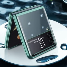 Eabhulie Samsung Galaxy Z Flip 3 5g Için Ince Çerçeve Korumalı Kapaklı Kılıf (Yurt Dışından)
