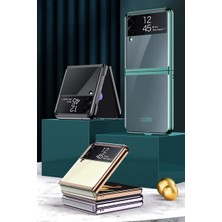 Eabhulie Samsung Galaxy Z Flip 3 5g Için Ince Çerçeve Korumalı Kapaklı Kılıf (Yurt Dışından)