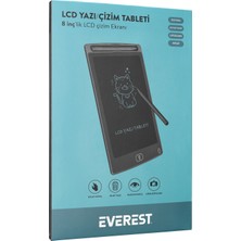 Everest EV-DY100 Siyah Tek Tuşla Silme Dijital Yazı Tahtası