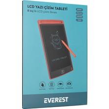 Everest EV-DY100 Kırmızı Tek Tuşla Silme Dijital Yazı Tahtası