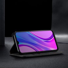 Eabhulie Xiaomi Redmi 9 Için Retro Deri Flip Cüzdan Standlı Kılıf (Yurt Dışından)