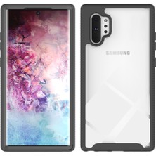 Eabhulie Samsung Galaxy Note 10 Plus Için Çift Katmanlı Şeffaf Bumper Shockproof Tam Koruma Kılıf (Yurt Dışından)