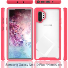 Eabhulie Samsung Galaxy Note 10 Plus Için Çift Katmanlı Şeffaf Bumper Shockproof Tam Koruma Kılıf (Yurt Dışından)