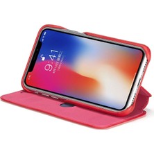 Eabhulie iPhone x / Xs Için Ince Flip Pu Deri Manyetik Standlı Shockproof Kılıf (Yurt Dışından)