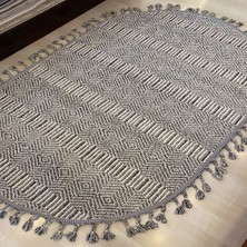 Eko Halı Soho SH 01 GRİ 120*180 CM OVAL HALI